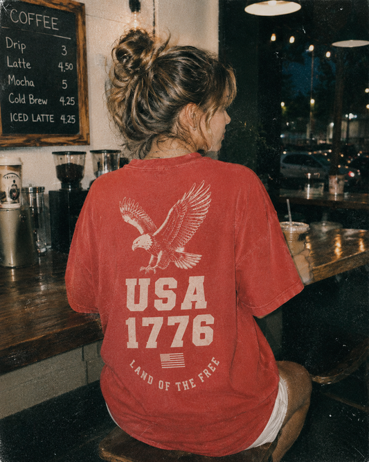 LAND OF THE FREE (RED)