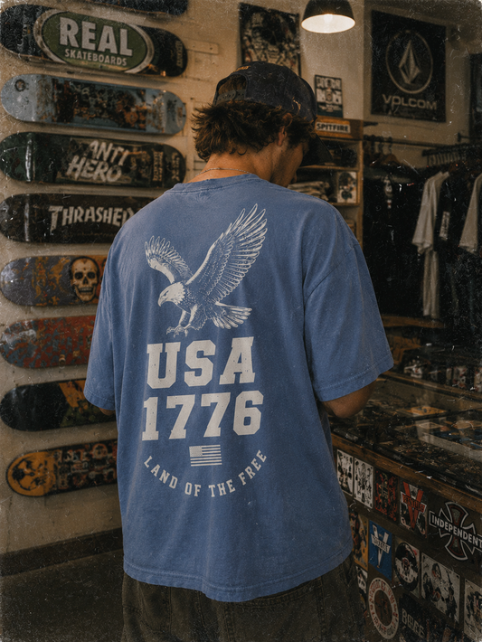 LAND OF THE FREE (BLUE)